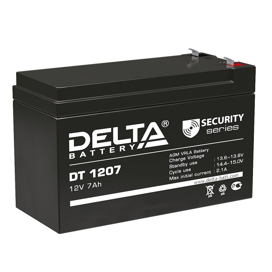 Аккумулятор для ИБП Delta DT 1207 1600₽