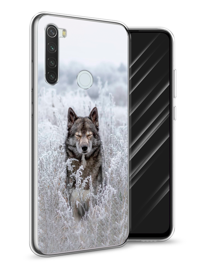 

Чехол Awog на Xiaomi Redmi Note 8T "Волк в поле", Разноцветный, 37450-1