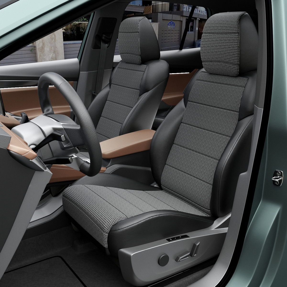 

Чехлы Automobiler для Volkswagen Passat, Черный, 826