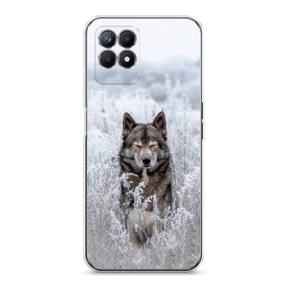 

Чехол Awog на Realme 8i "Волк в поле", Разноцветный, 257350-1