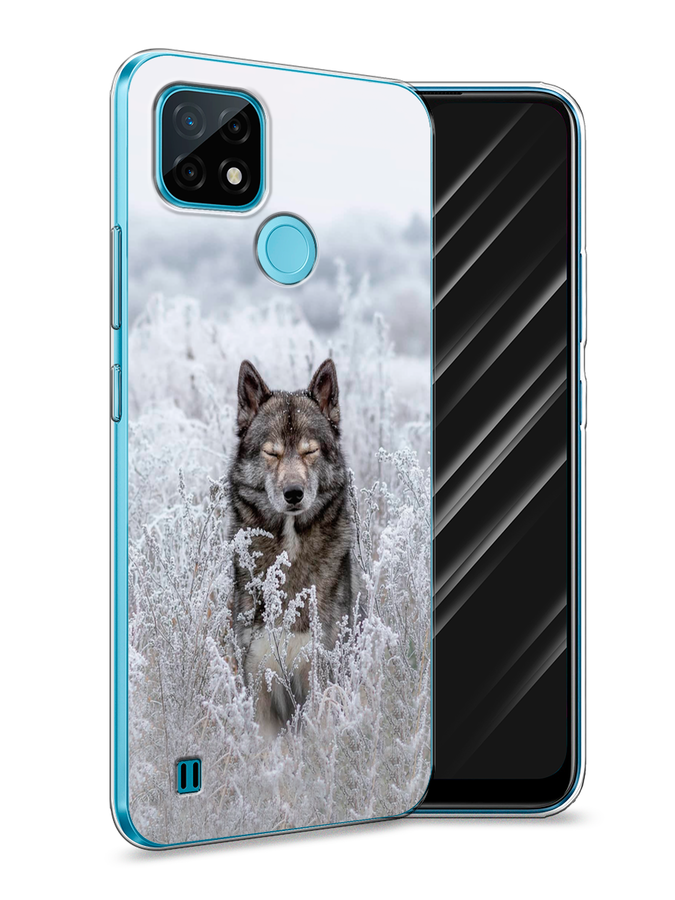 

Чехол Awog на Realme C21 "Волк в поле", Разноцветный, 254950-1