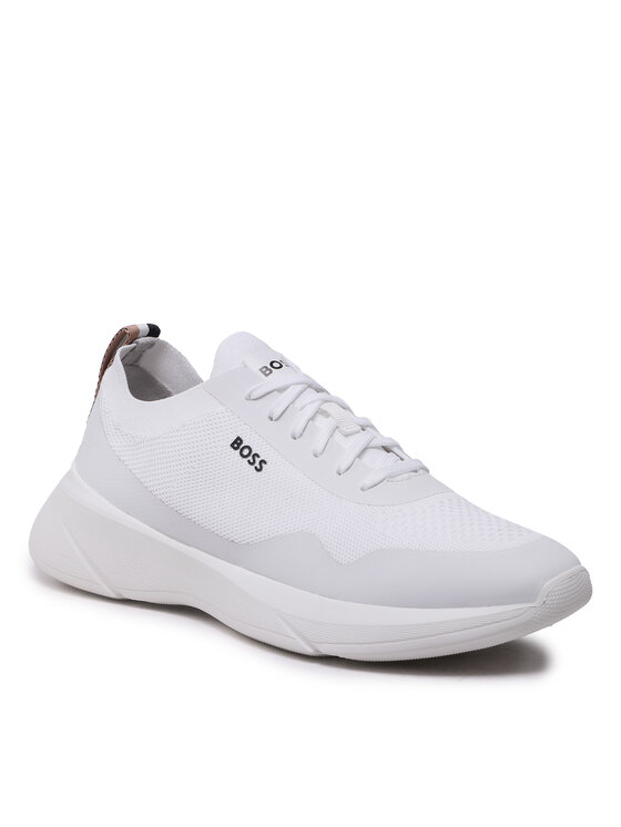 

Кроссовки Dean Runn 50480810 10245680 01 Boss белый 44 EU, Dean Runn 50480810 10245680 01