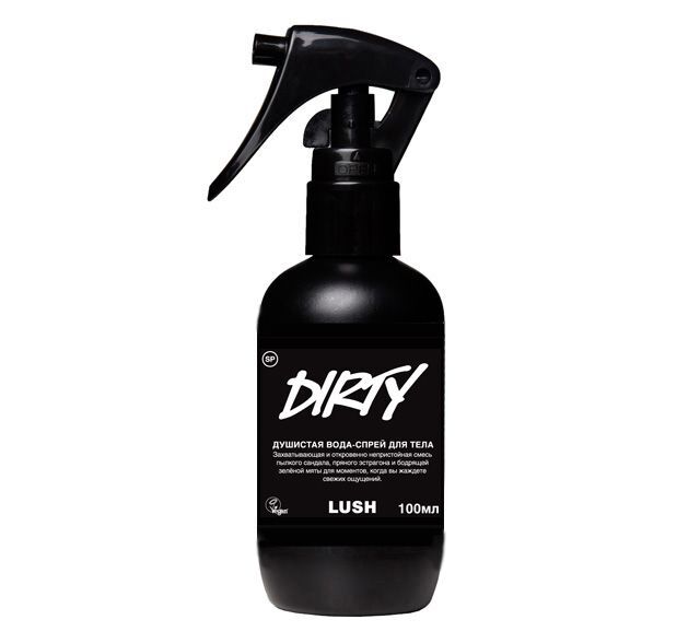 фото Душистая вода-спрей для тела lush dirty 100мл