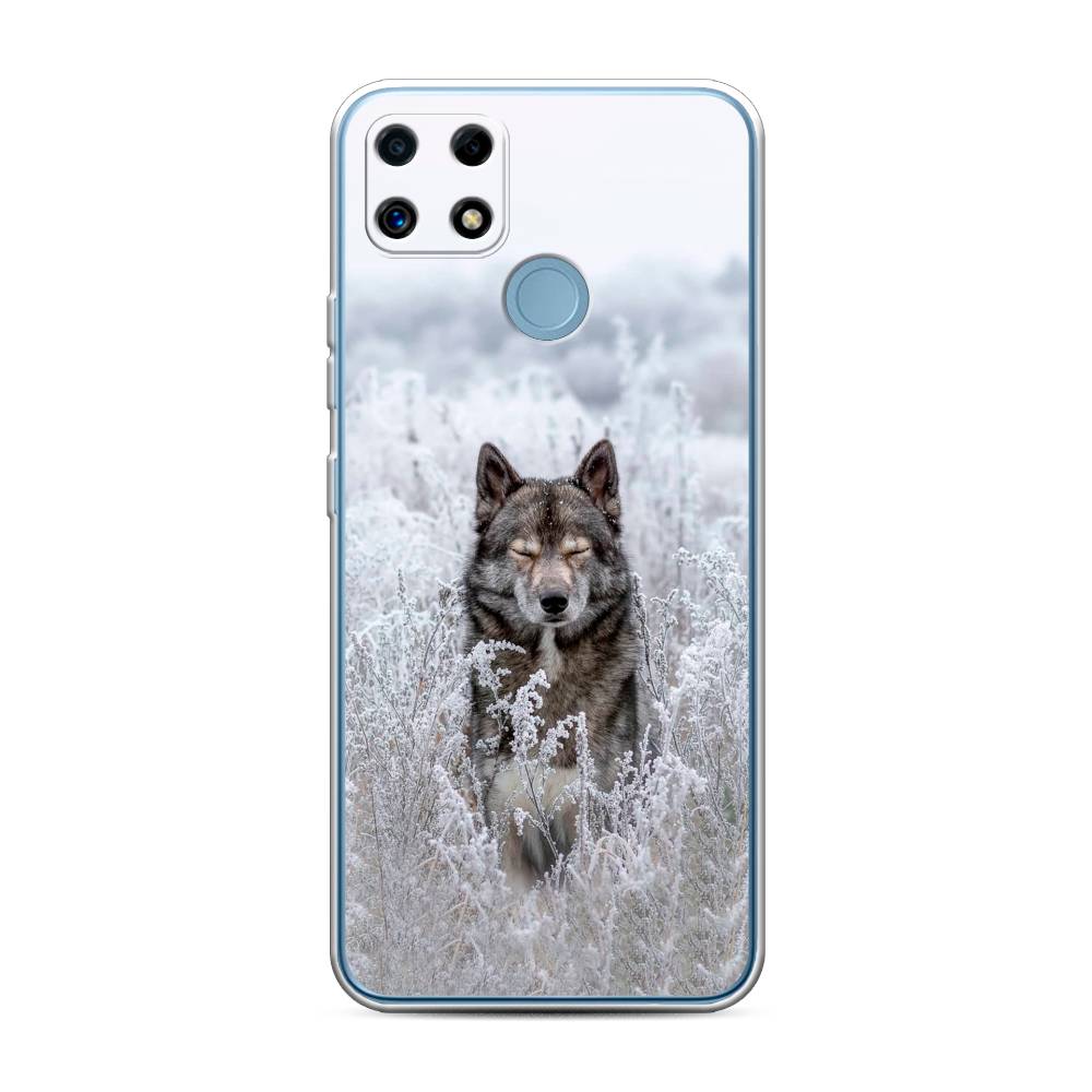 

Чехол Awog на Realme C25 "Волк в поле", Разноцветный, 256950-1