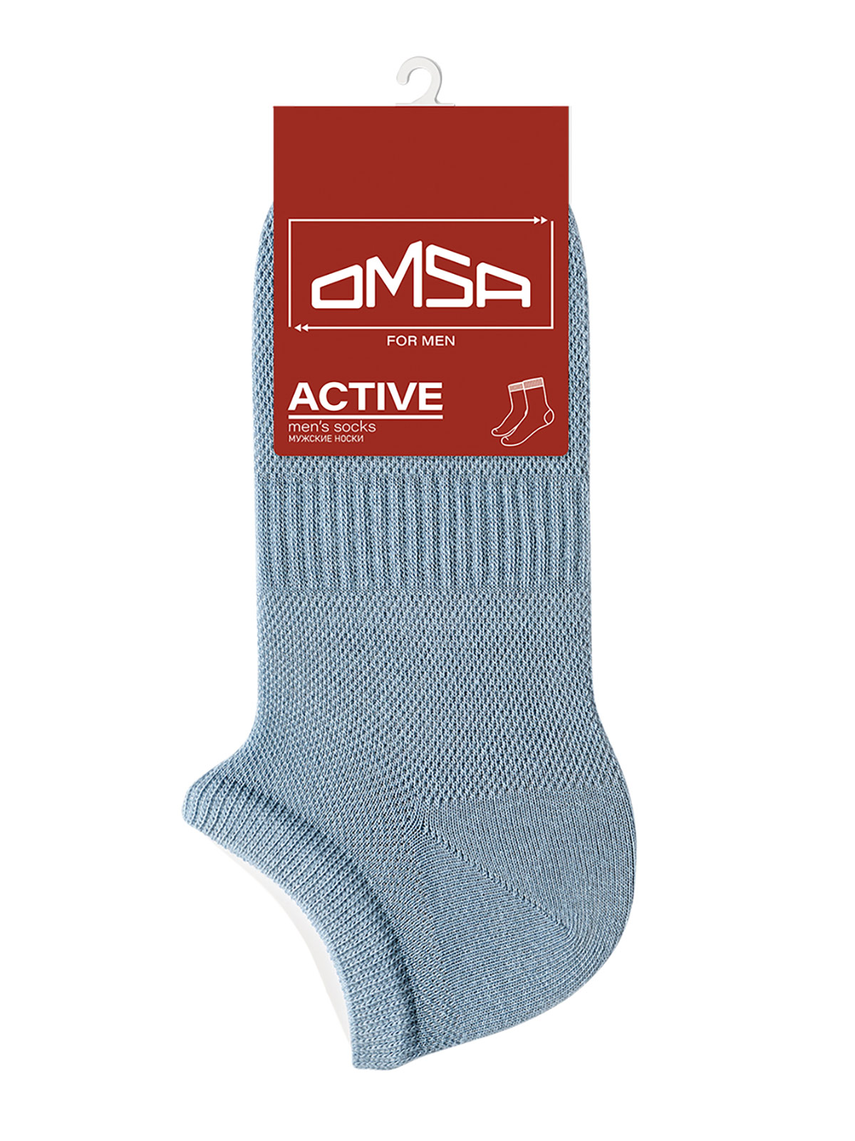 Носки мужские Omsa for men ACTIVE 119 синие 42-44 179₽