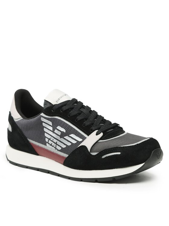 

Кроссовки X4X537 XM678 S154 Emporio Armani Черный 42 EU, X4X537 XM678 S154