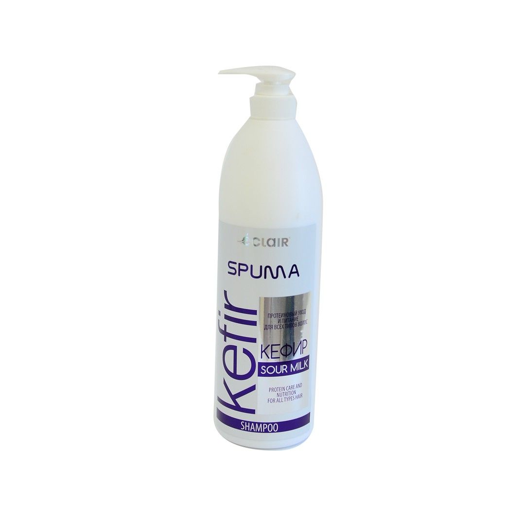 Шампунь для волос ECLAIR SPUMA SOUR MILK с молочным протеином 1000 мл