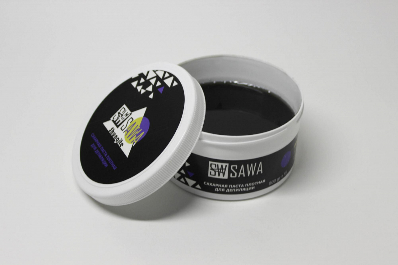 

Паста для шугаринга "Плотная" Black SAWA, 515 гр