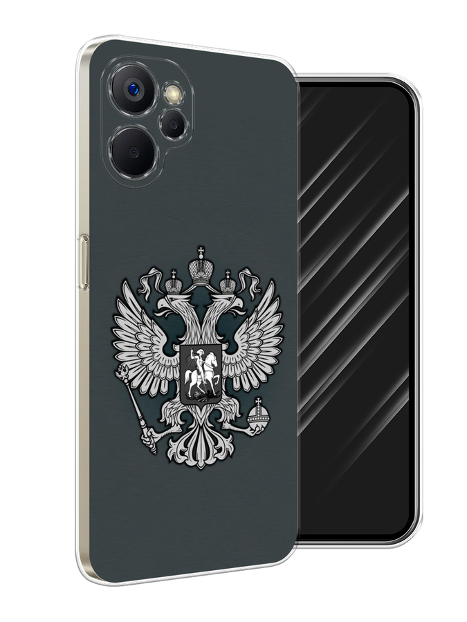 

Чехол Awog на Realme 9i 5G/10T 5G "Герб России серый", 2514050-1