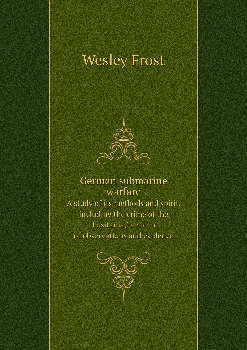 

German submarine warfare