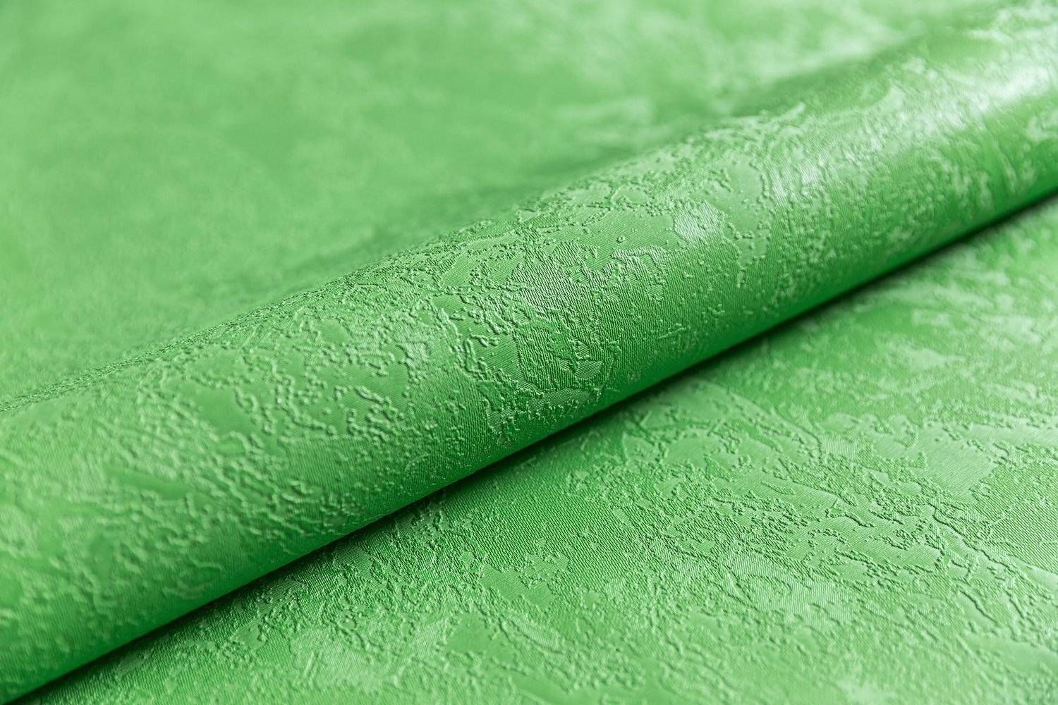 

Обои винил на флизелине Kerama Marazzi Джангл, база зелёный, рисунок Штукатурка, Джангл