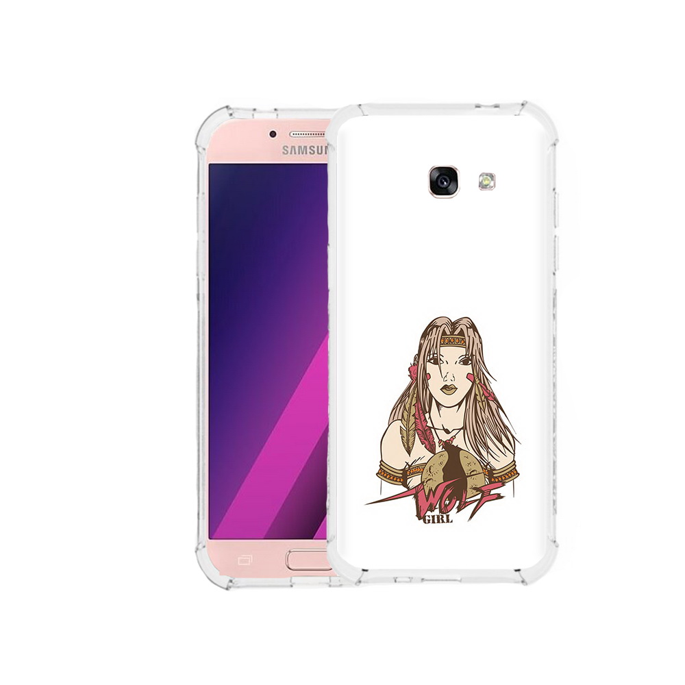 

Чехол MyPads Tocco для Samsung Galaxy A5 девушка волк (PT51293.578.306), Прозрачный, Tocco