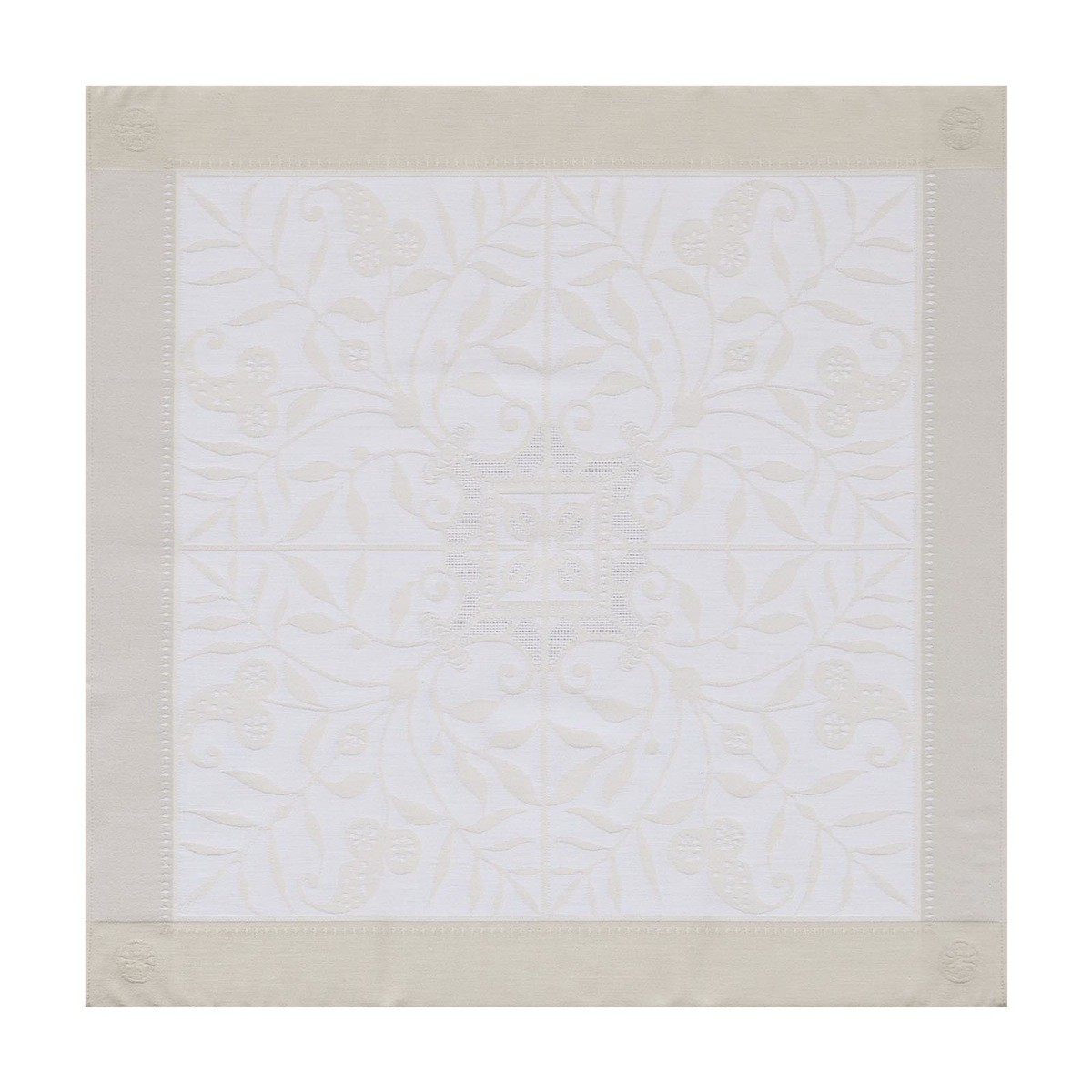 фото Салфетка jacquard francais venezia ivory 58x58 см