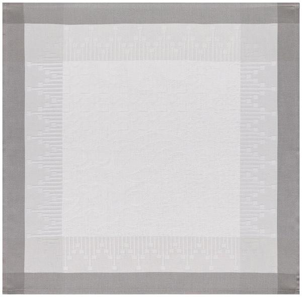 фото Салфетка jacquard francais palais persan white/silver 58x58 см