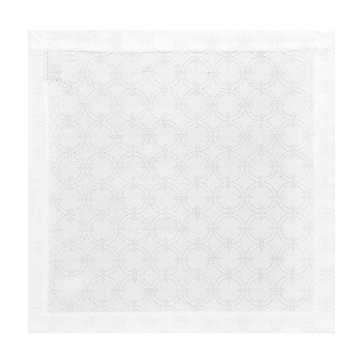 

Салфетка Jacquard Francais Anneaux White 50x50 см, Белый