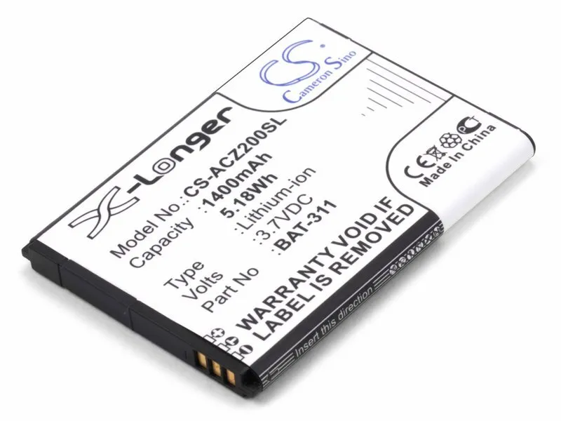 

Аккумуляторная батарея для Acer Liquid Z200 (BAT-311)