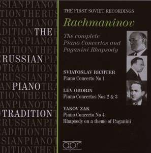 The Russian Piano Tradition - COMPLETE RACHMANINOV CONCERTOS