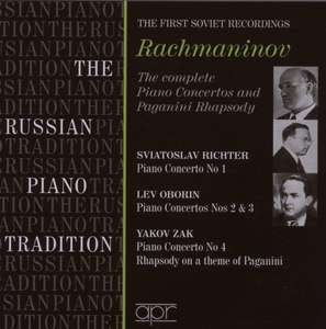 The Russian Piano Tradition - COMPLETE RACHMANINOV CONCERTOS 13449₽