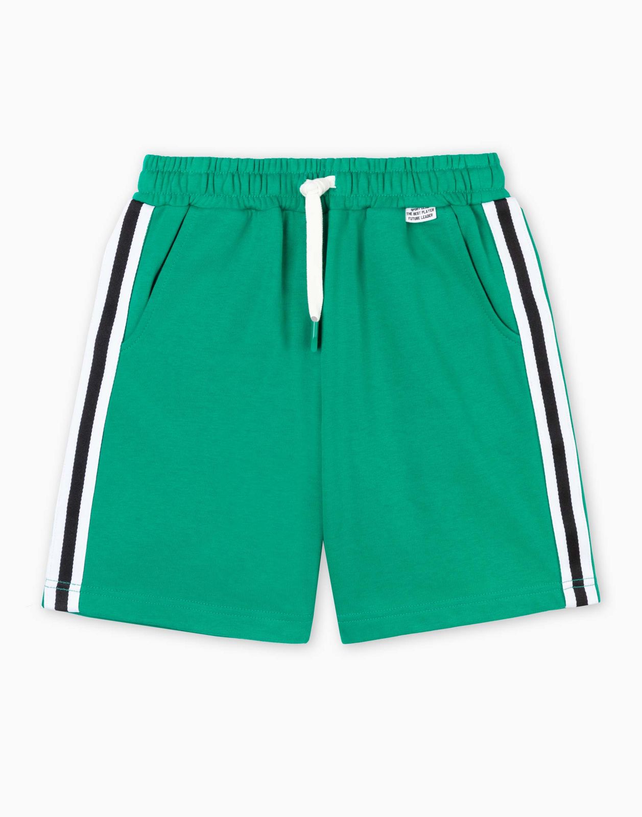 

Спортивные шорты для мальчика Gloria Jeans BSH007352 зеленый 2-4г/104, BSH007352