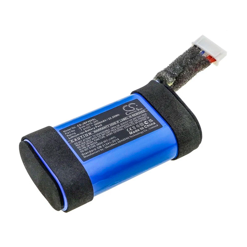 

Аккумулятор CameronSino CS-JBP400SL для JBL PartyBox On-The-Go 7.4V 3000mAh