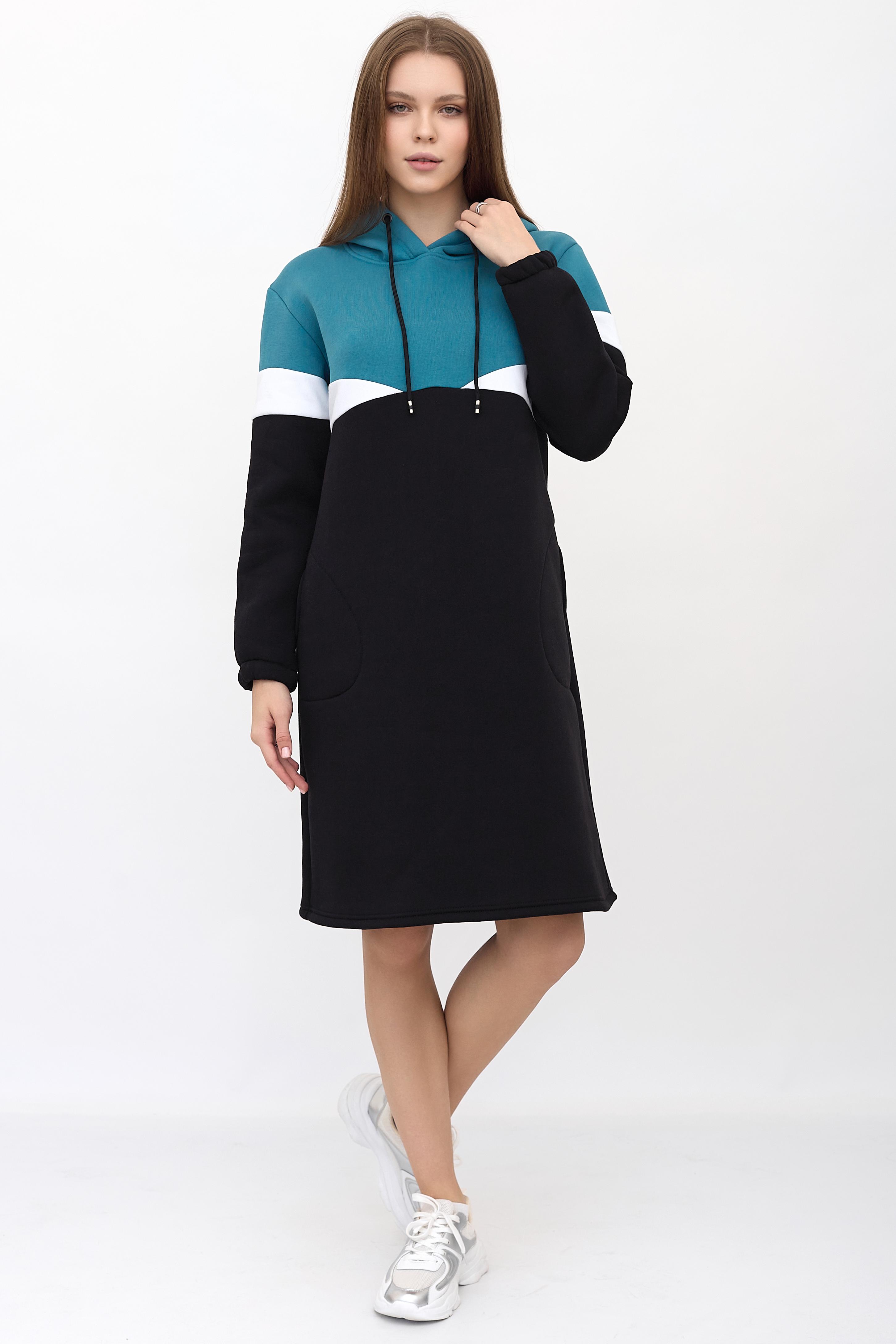 

Платье женское LikaDress 18-1751 голубое 48 RU, Голубой, 18-1751