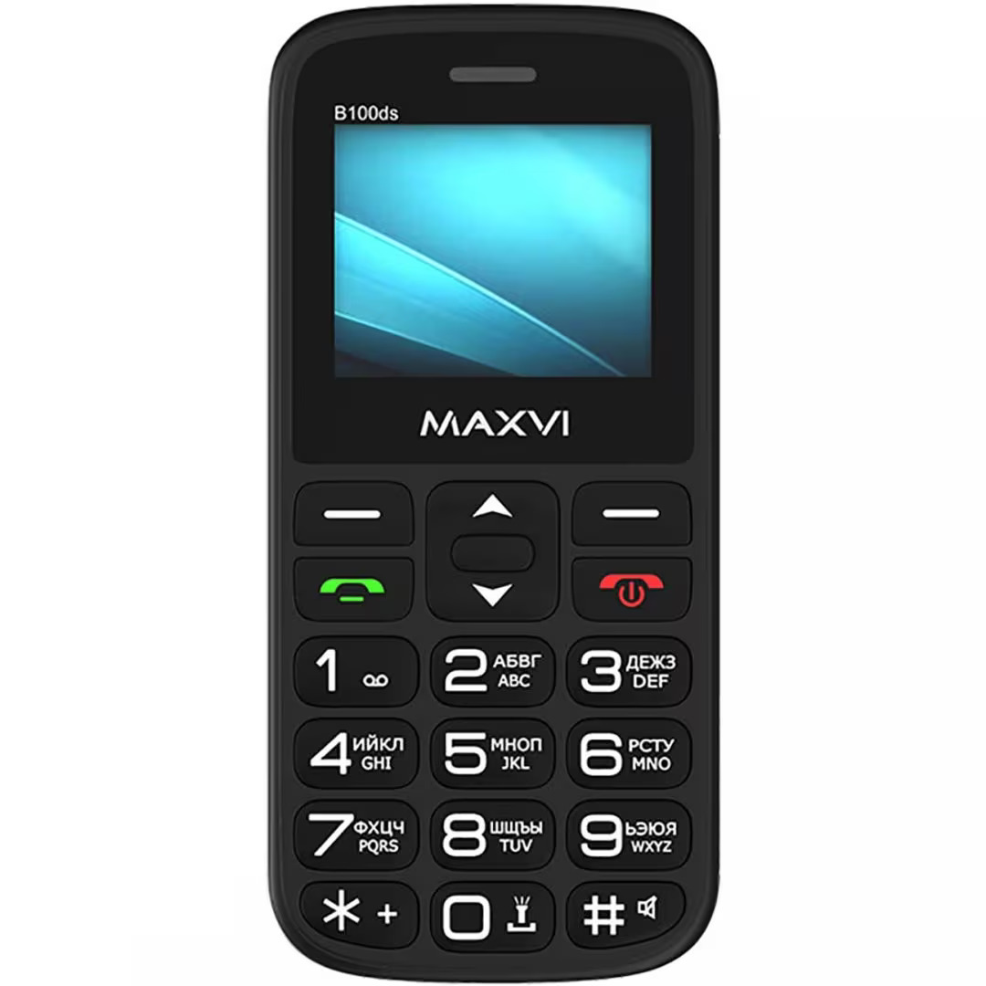 

Сотовый телефон MAXVI B100 DS Black