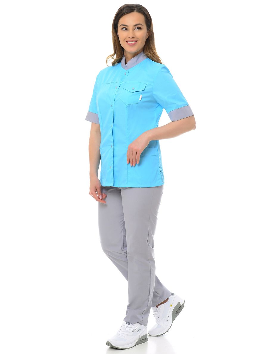 фото Костюм медицинский женский medicalwear марго 107 зеленый 38 ru