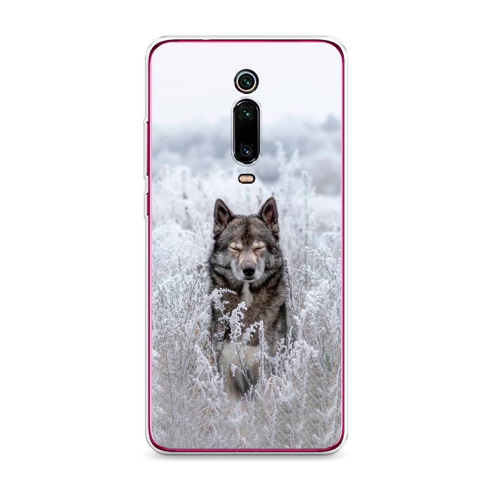 

Чехол Awog на Xiaomi Redmi K20 "Волк в поле", Разноцветный, 35550-1