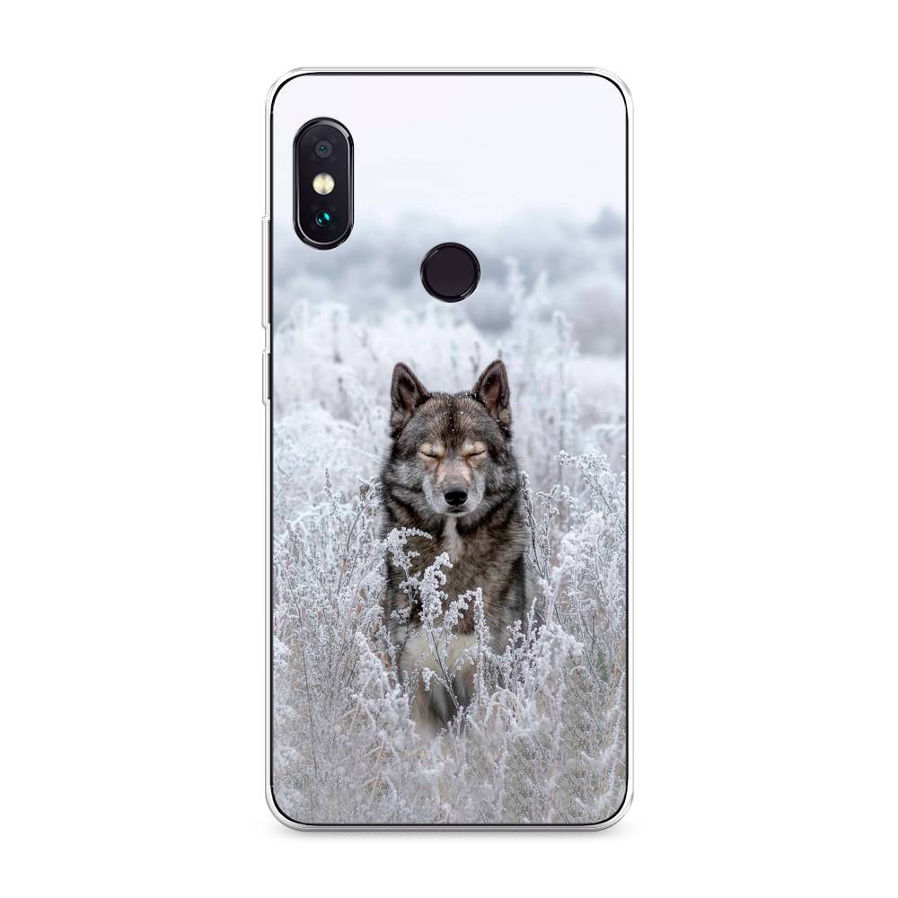 

Чехол Awog на Xiaomi Redmi Note 5/Note 5 Pro "Волк в поле", Разноцветный, 32750-1