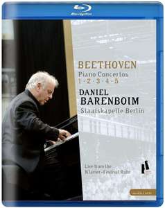 BEETHOVEN, L. van: Piano Concertos Nos. 1-5 (Barenboim, 2007) (Blu-ray, Full-HD)