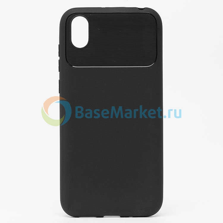 

Чехол накладка SC163 BaseMarket для Huawei Honor 8S (черный)