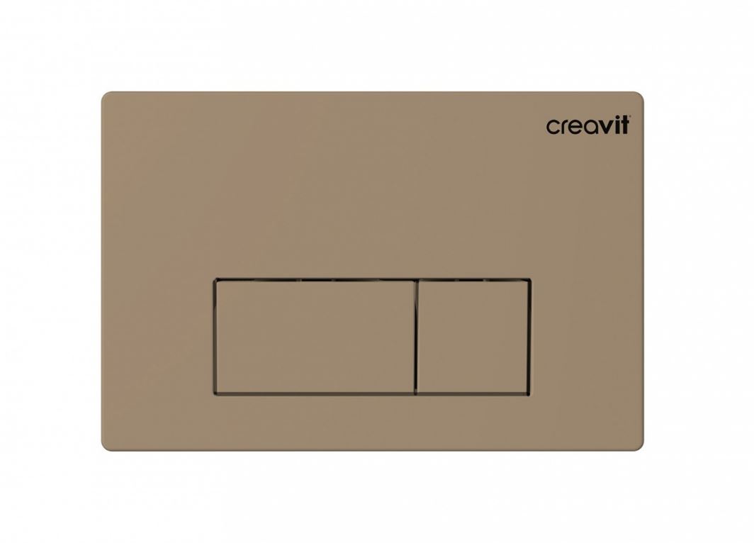 фото Creavit кнопка смыва creavit arc gp8002.06 cappucino