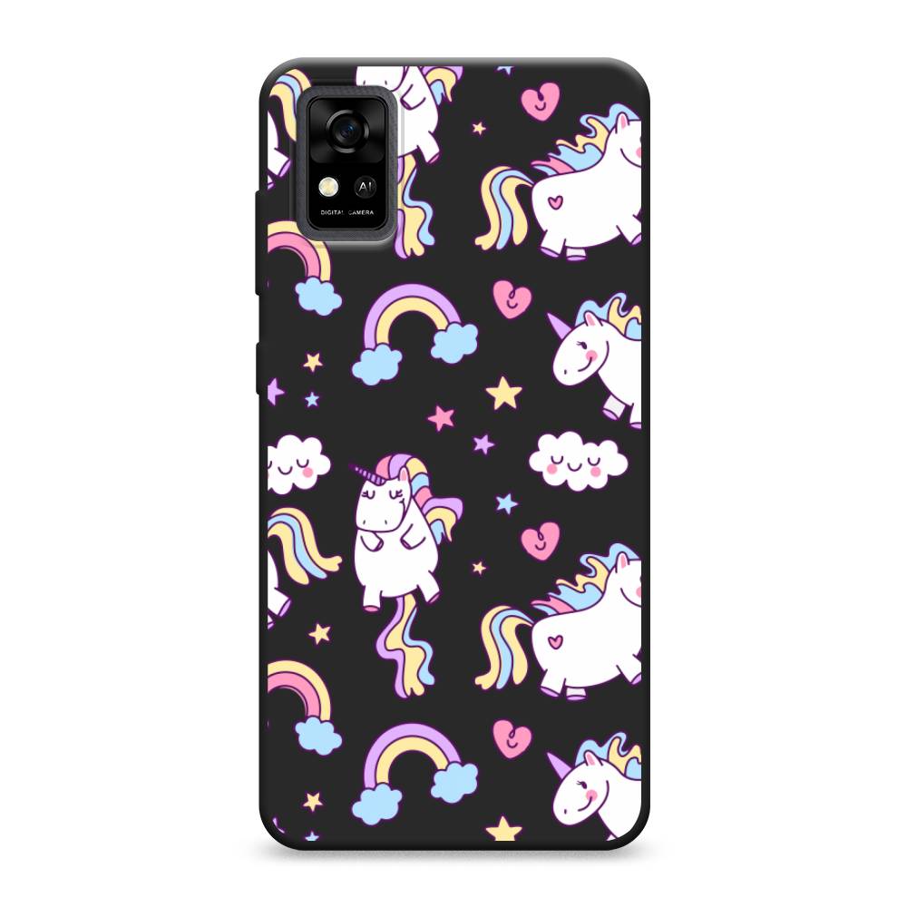 

Матовый силиконовый чехол "Sweet unicorns dreams" на ZTE Blade A31, Sweet unicorns dreams
