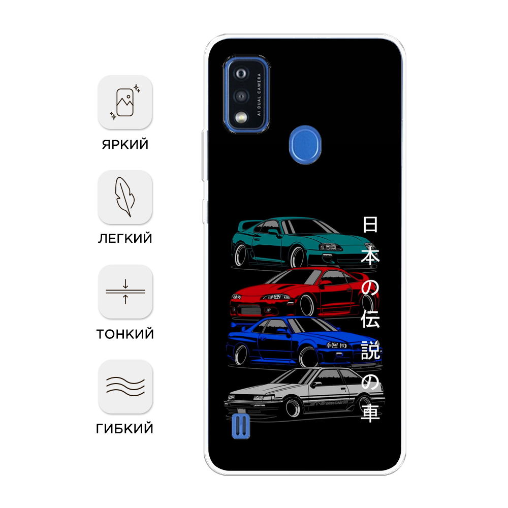 

Чехол Awog на ZTE Blade A51 / ЗТЕ Блэйд A51 "Волк в поле", Разноцветный, 134550-1