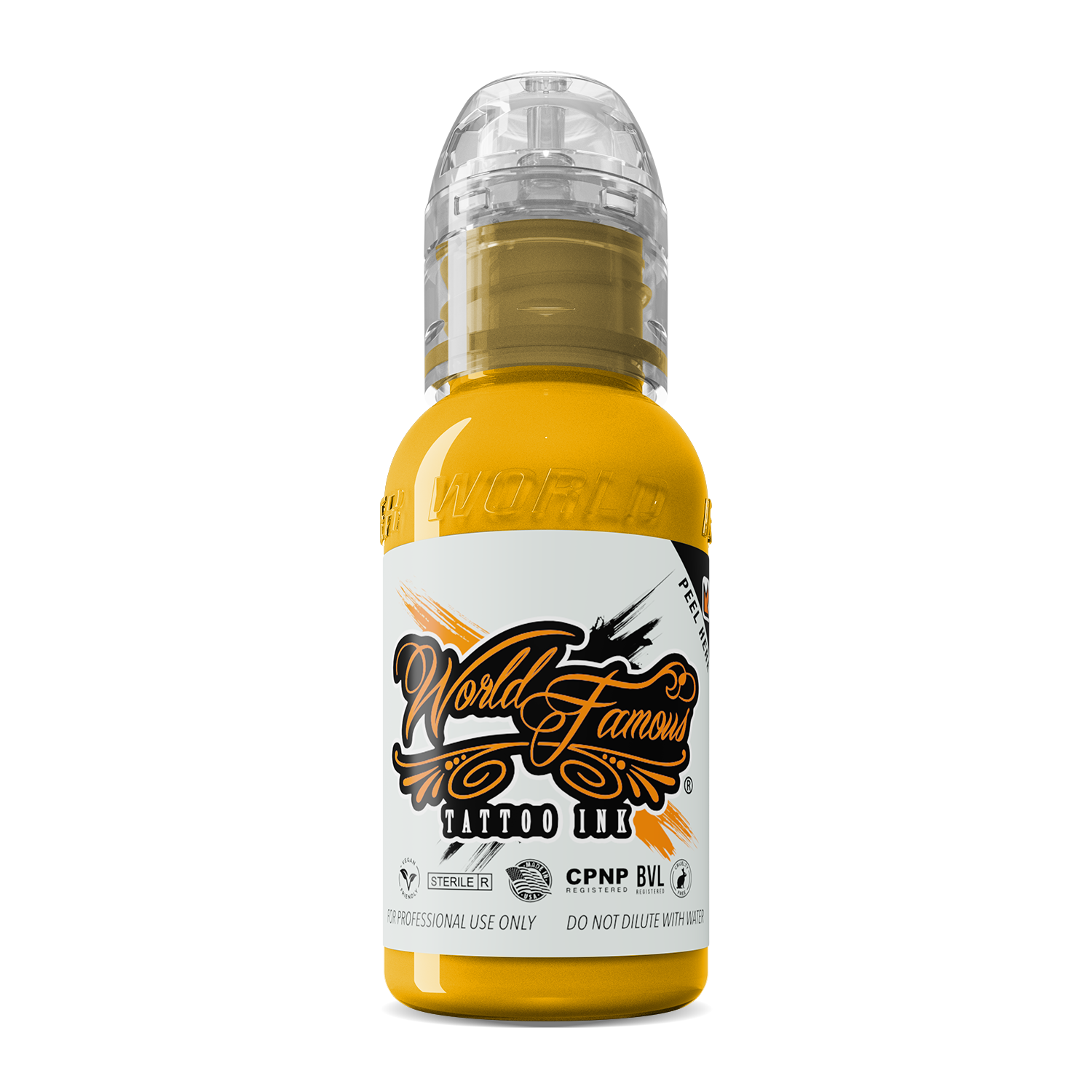 

Краска World Famous Tattoo Ink California Gold 2 Унции 60 мл, Желтый, California Gold (2 унции - 60 мл)