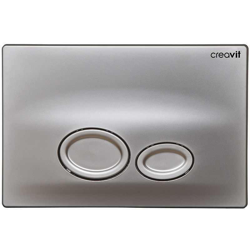 фото Creavit кнопка смыва creavit drop gp2003.00 хром матовый