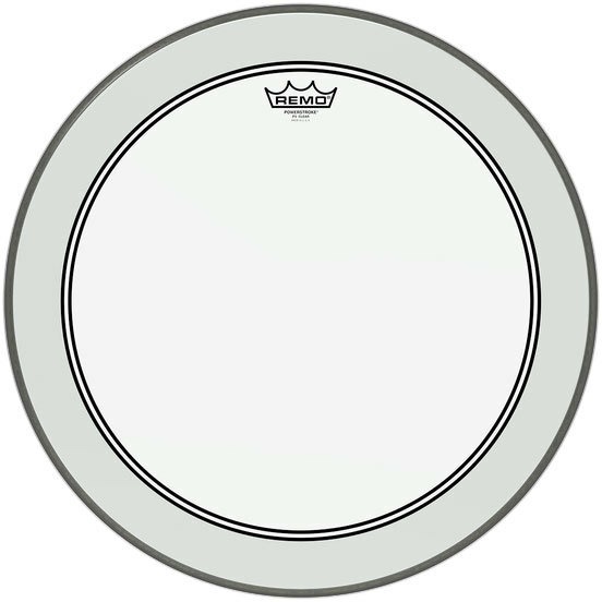 

Пластик для барабана REMO P3-1324-BP Bass Powerstroke 3 Clear, P3-1324-BP Bass Powerstroke 3 Clear