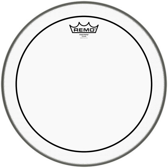 Пластик для барабана REMO PS-0308-00 Batter Pinstripe Clear 8