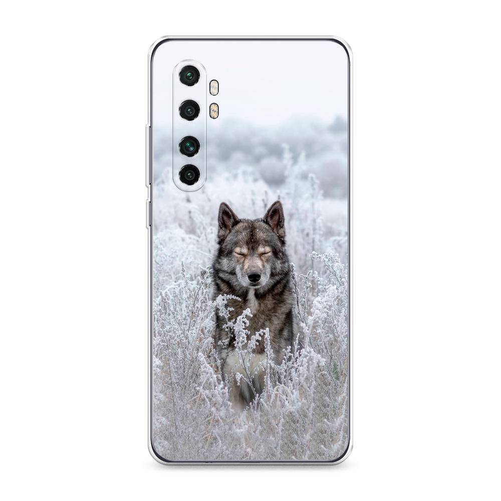

Чехол Awog на Xiaomi Mi Note 10 lite "Волк в поле", Разноцветный, 38450-1