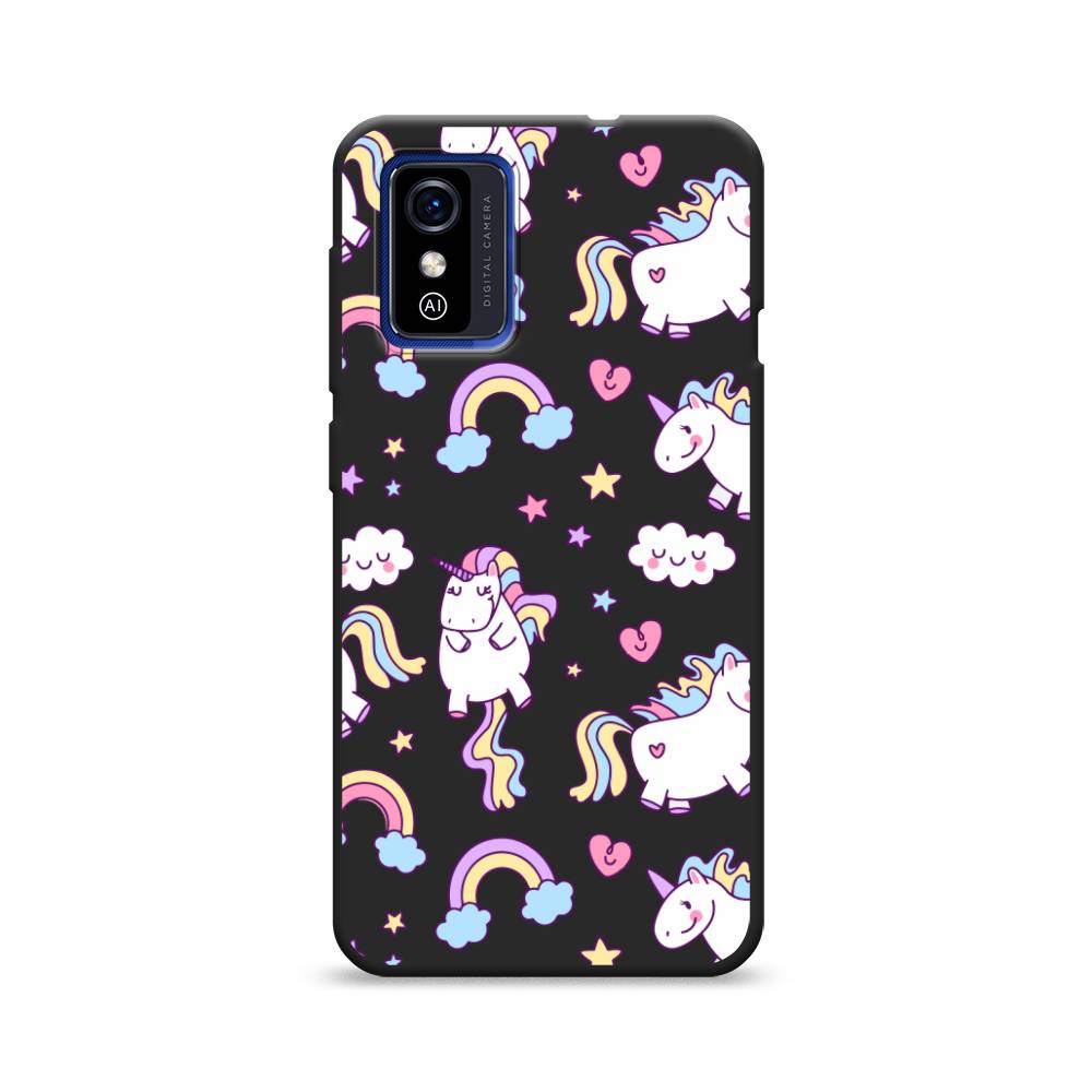 

Матовый силиконовый чехол "Sweet unicorns dreams" на ZTE Blade L9, Sweet unicorns dreams