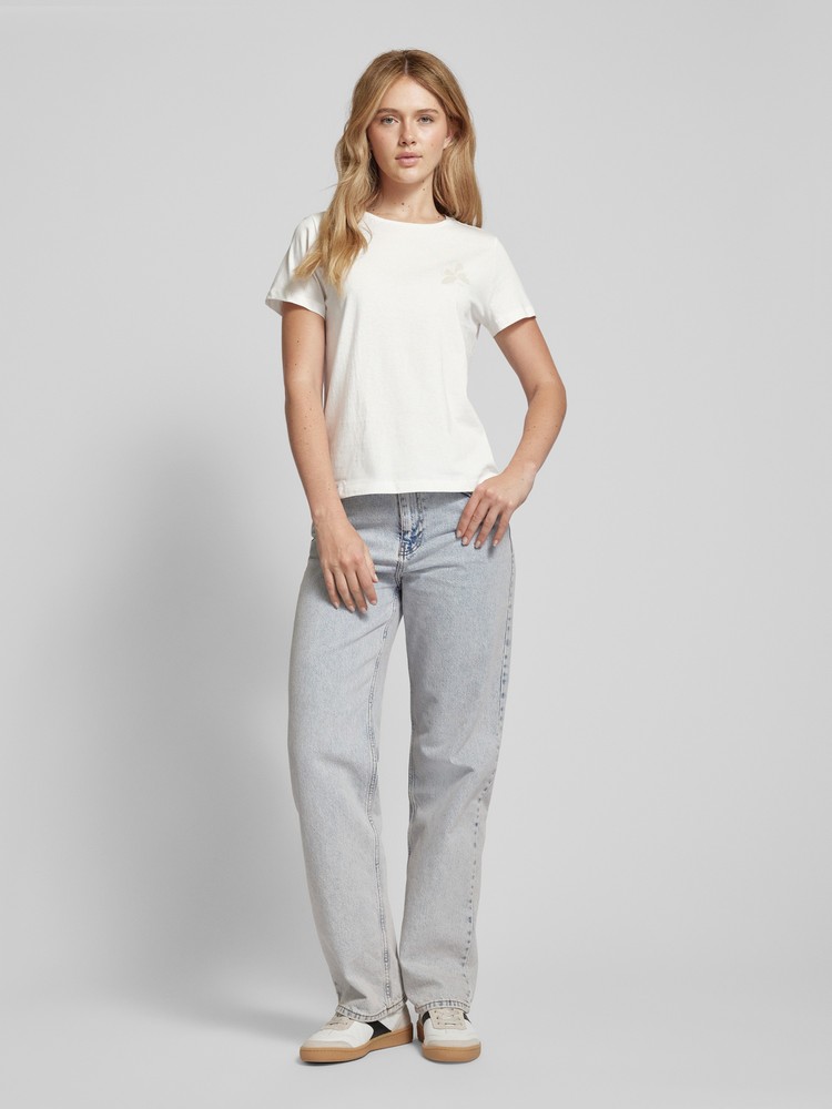 

Футболка женская TOM TAILOR 1044123 белая XXXL, Белый, 1044123