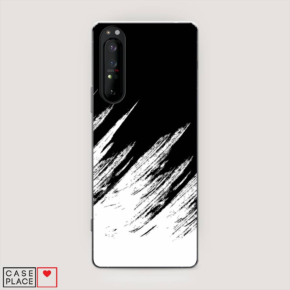 

Чехол Awog на Sony Xperia 1 II "Черно белые брызги", Разноцветный, 54550-3