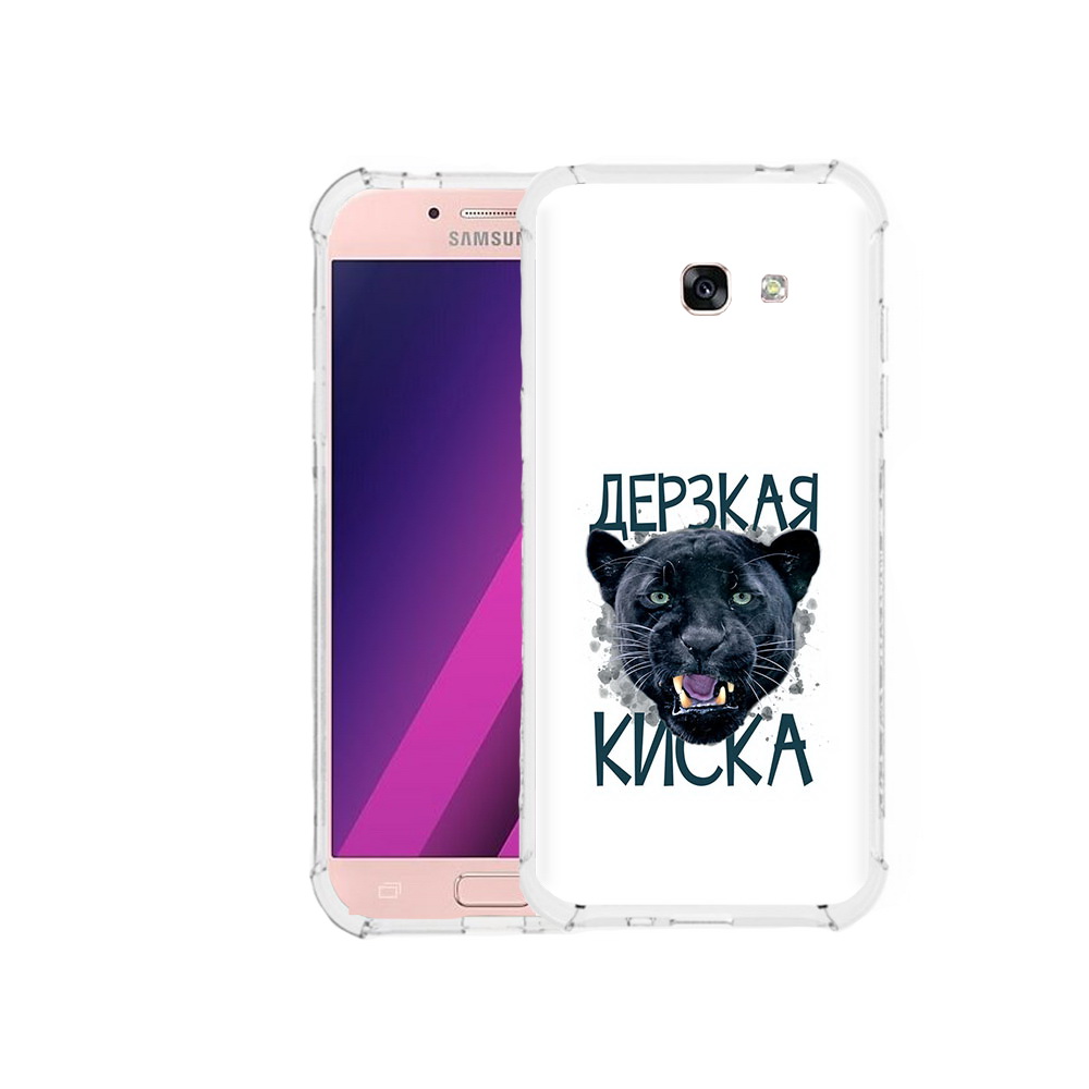 

Чехол MyPads Tocco для Samsung Galaxy A5 дерзкая киска (PT51293.578.319), Прозрачный, Tocco