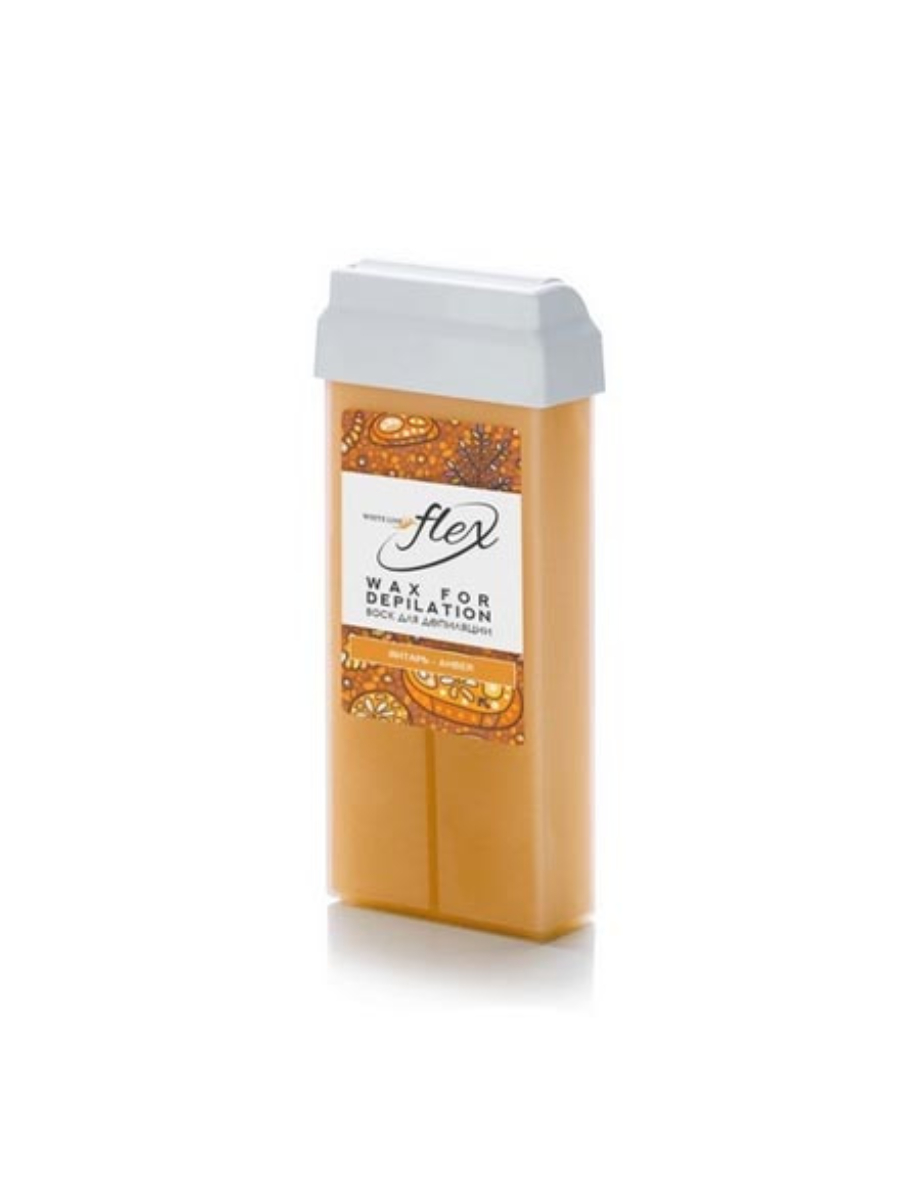 Воск в картридже Янтарь ITALWAX FLEX Amber, 100 мл (комплект из 2 штук)