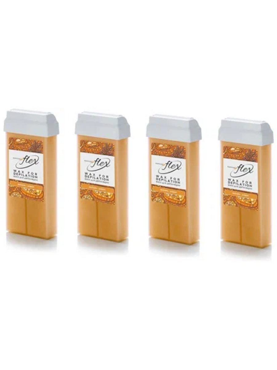

Воск в картридже Янтарь ITALWAX FLEX Amber, 100 мл (комплект из 4 штук), Оранжевый, 42245346