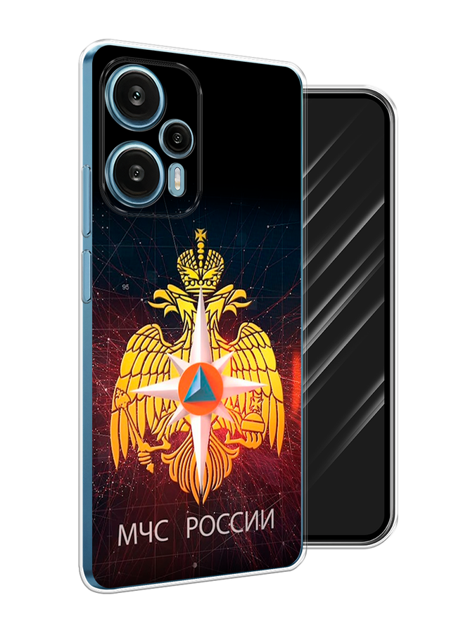 

Чехол Awog на Xiaomi Redmi Note 12 Turbo, Poco F5 "МЧС России", Черный;желтый;красный, 318750-1