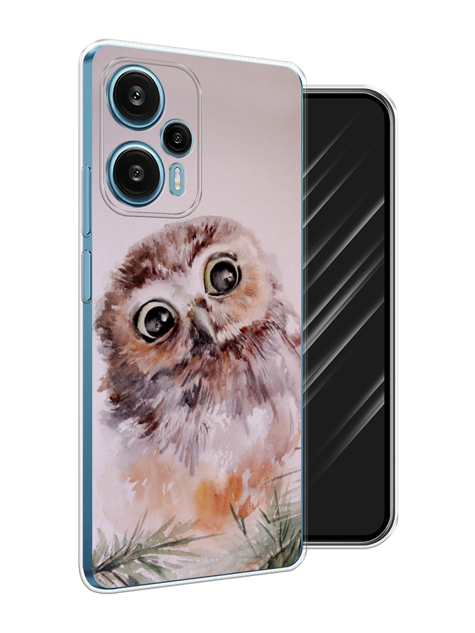 

Чехол Awog на Xiaomi Redmi Note 12 Turbo, Poco F5 "Сова на розовом", Розовый;коричневый, 318750-1
