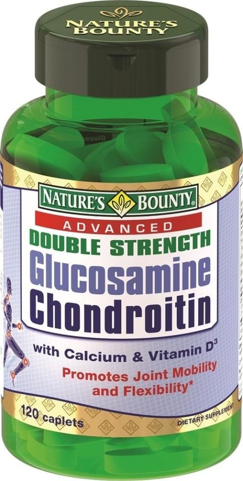 Купить Витамины Nature's Bounty Витамин D Глюкозамин кальций капсулы 120 шт., США