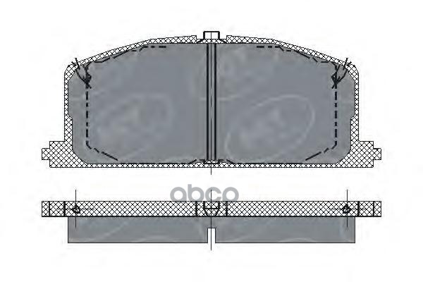 

Колодки Тормозные (4 Шт.) Fr Toyota Camry/Corolla Sct Germany С(6-11)-С8-У4-Ся5 Sct Sp118