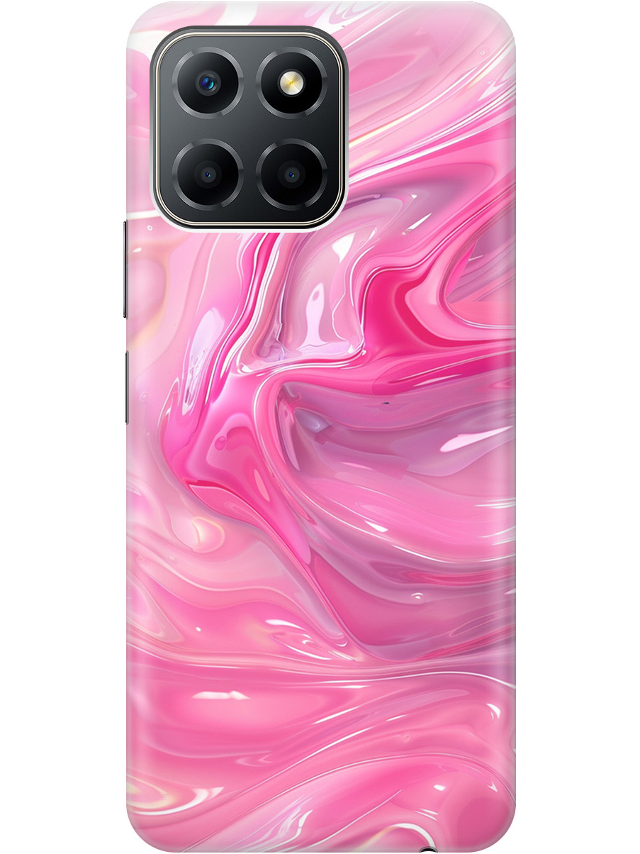 

Силиконовый чехол на Honor X6 / X8 5G с принтом "Розовые волны", Прозрачный;розовый, 762092231